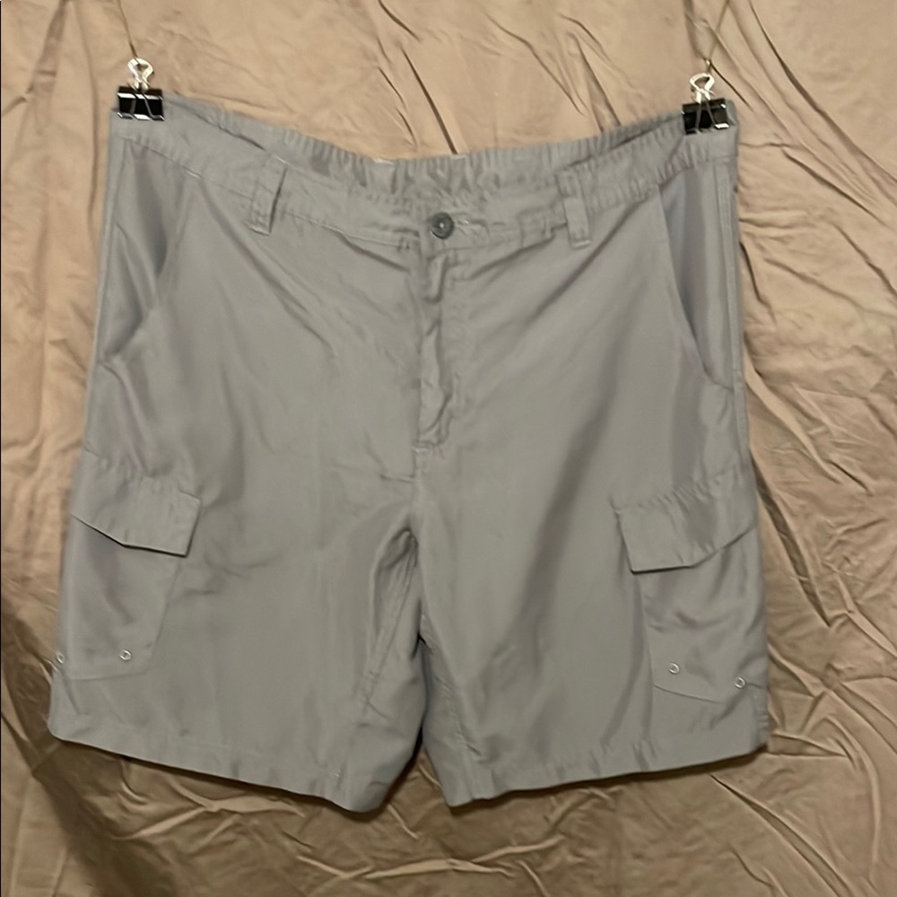 Magellan Outdoors Gray Cargo Shorts Lightweight Outdoor Essential